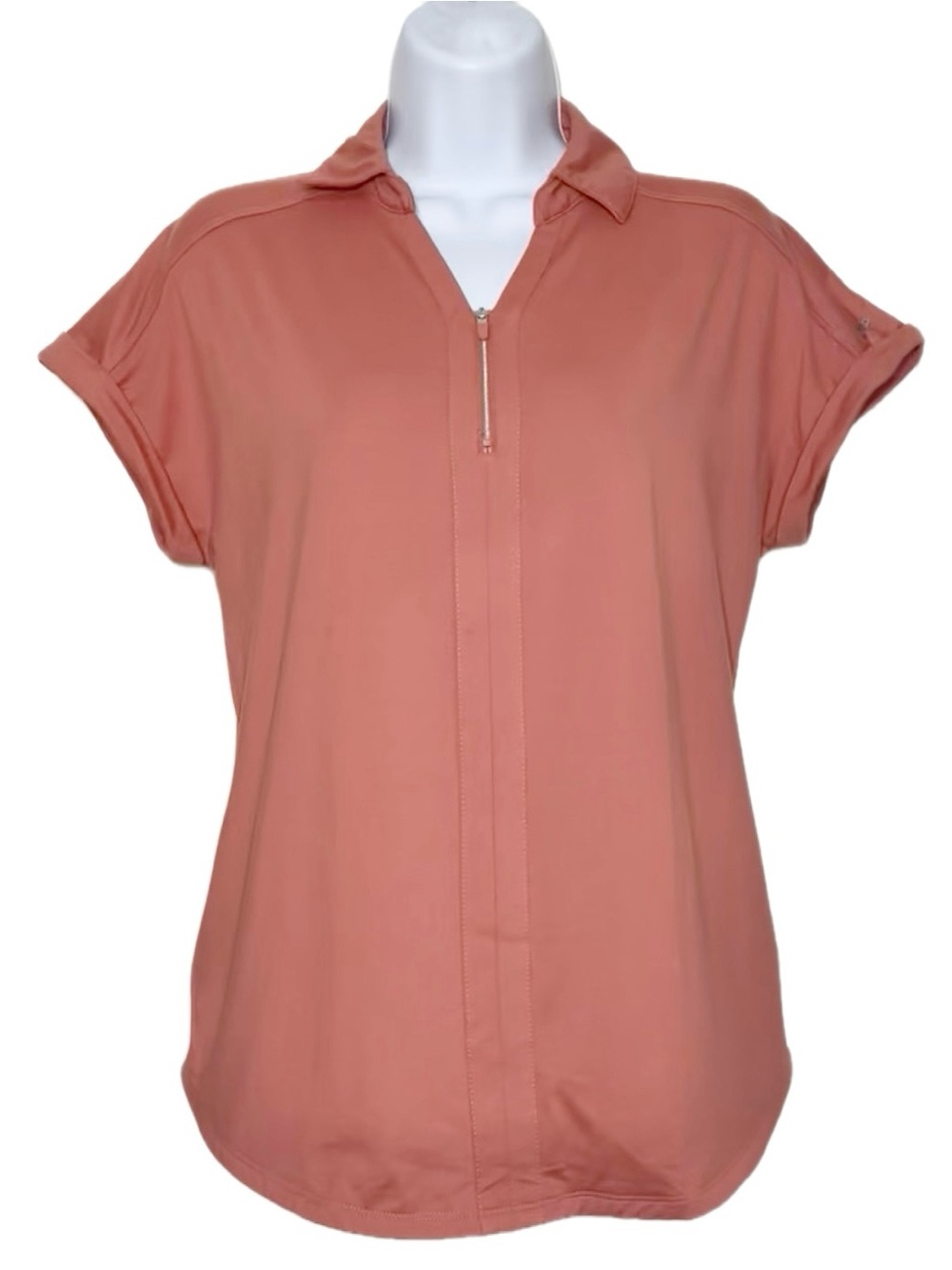 BARCO One Performance Knit Engage Classic Fit Scrub Top For Women, Size XS - Picture 1 of 5